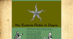 Desktop Screenshot of esotericorderofdagon.org